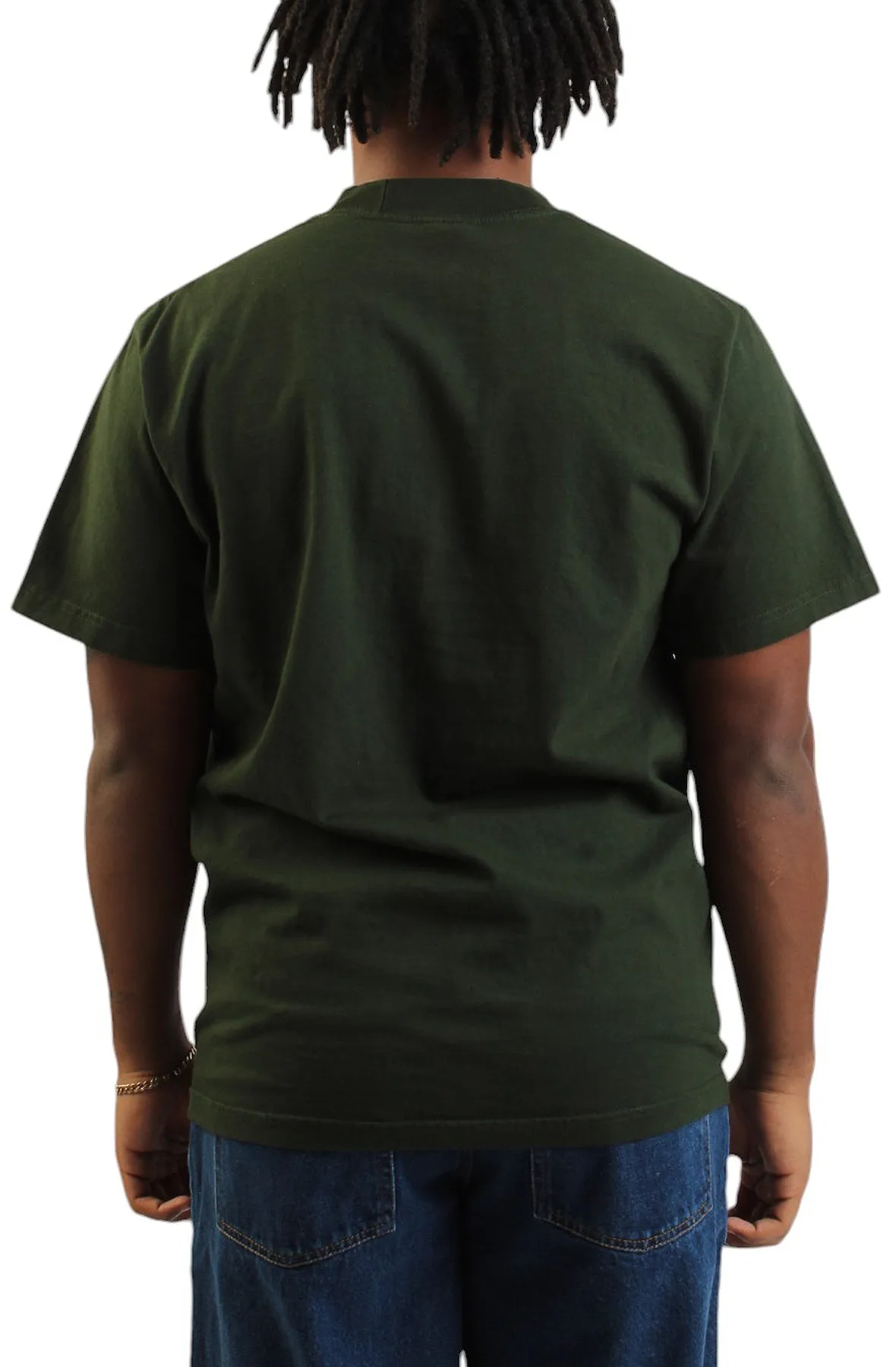 Shaka Wear 7.5 Garment Dye S/S T-shirt Moss | MLTD.com