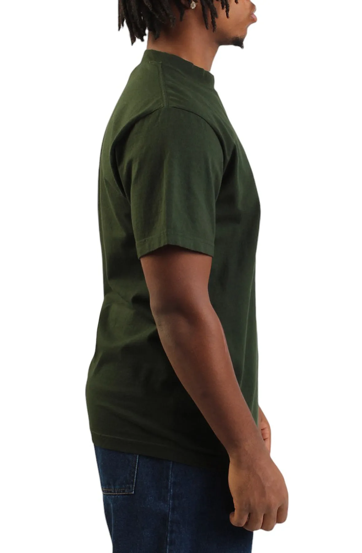 Shaka Wear 7.5 Garment Dye S/S T-shirt Moss | MLTD.com