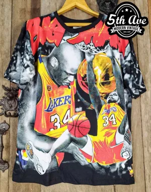 Shaquille O'Neal  Los Angeles Lakers - New Vintage T shirt