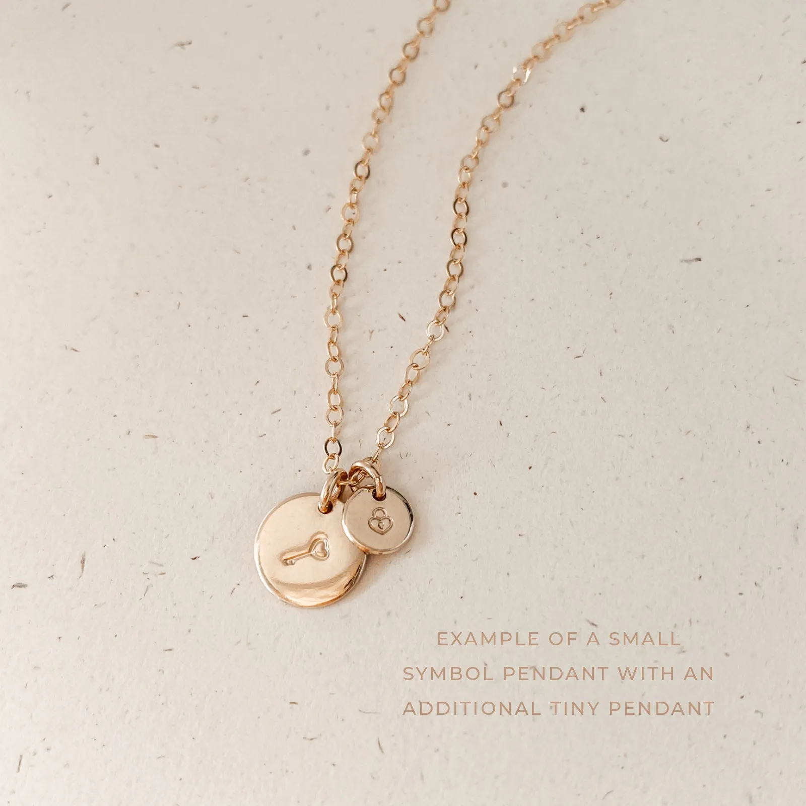 Sofia • Small Pendant Necklace • Choose Number of Pendants