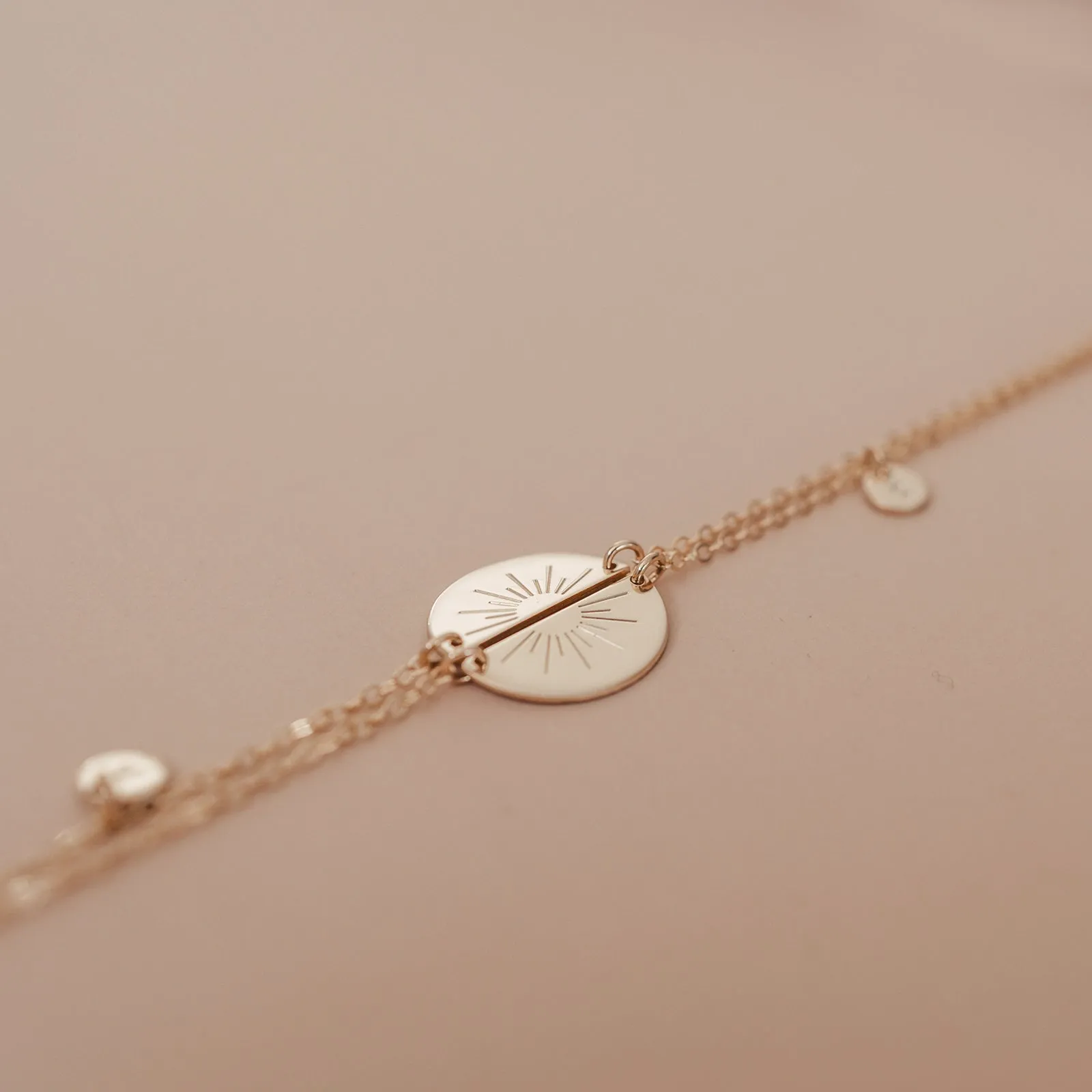 Sonny • Best Friend • Extra Large Half Circle Necklace