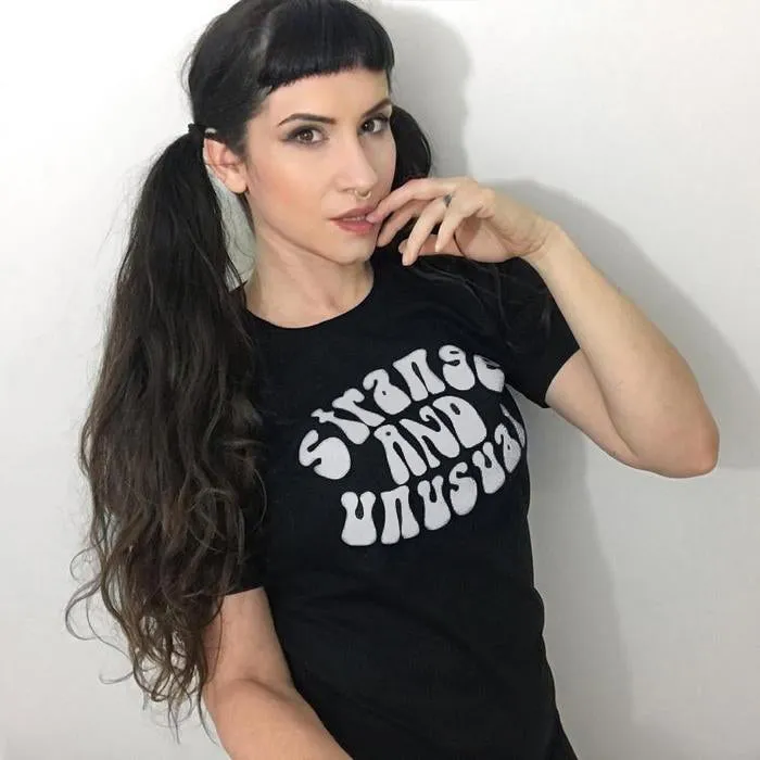 Strange and Unusual Vintage Style TShirt