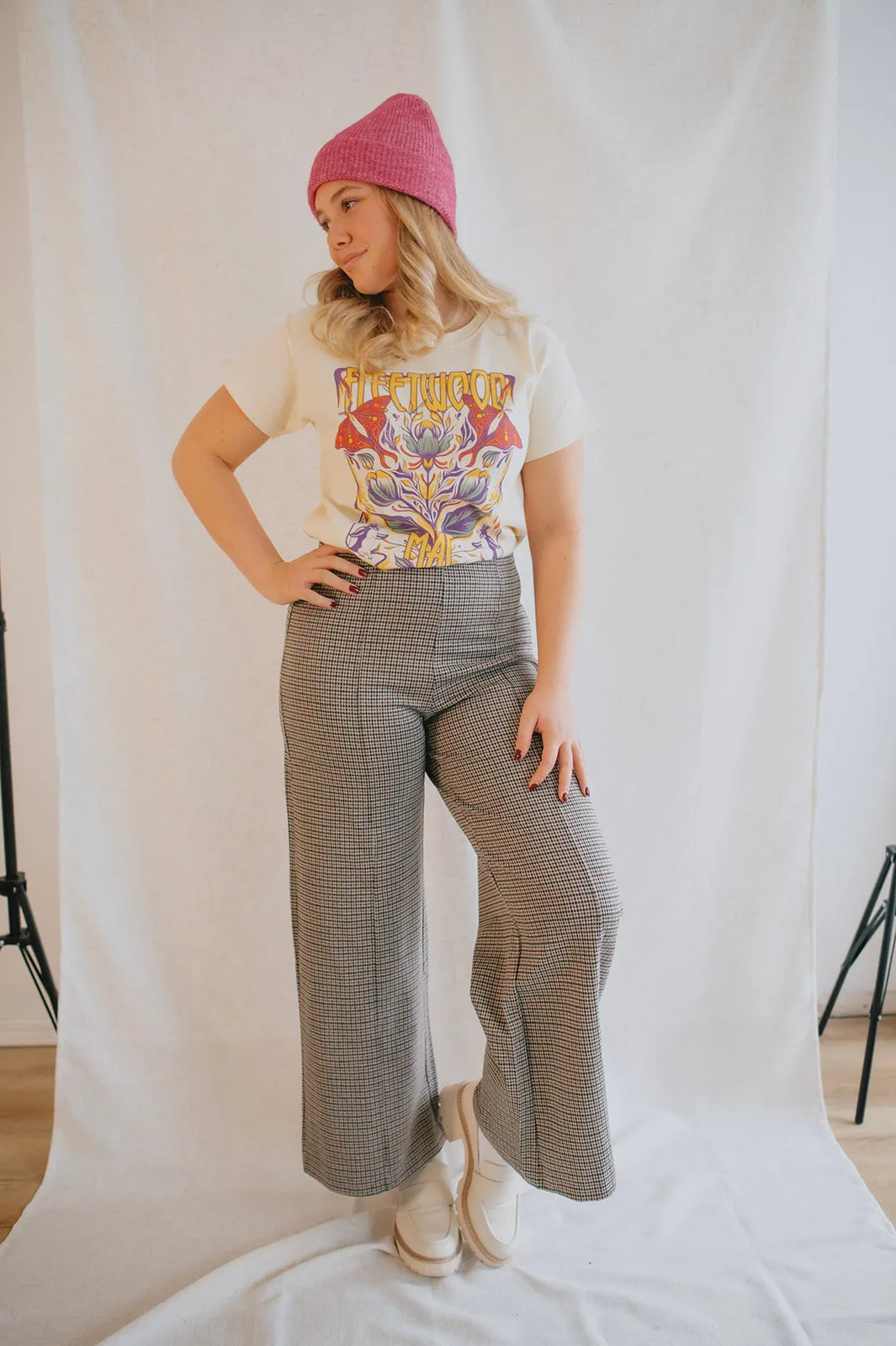 The Fleetwood Mac Butterflies Reverse GF Tee by Daydreamer