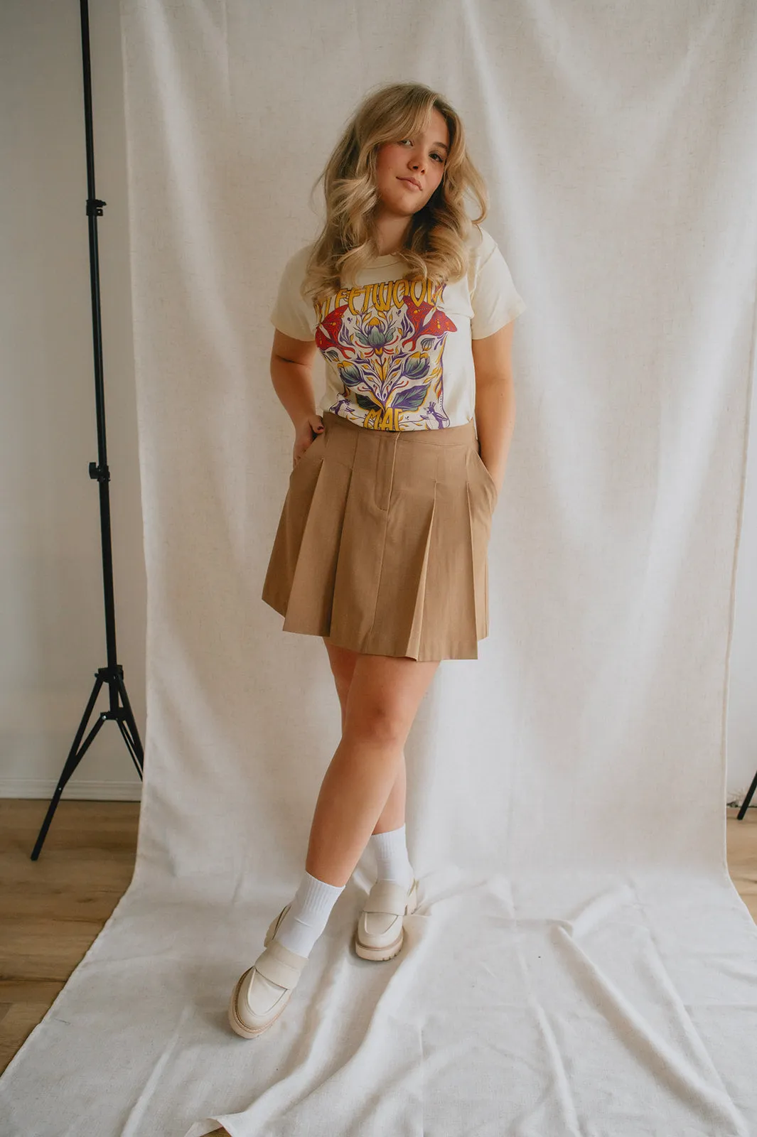 The Fleetwood Mac Butterflies Reverse GF Tee by Daydreamer