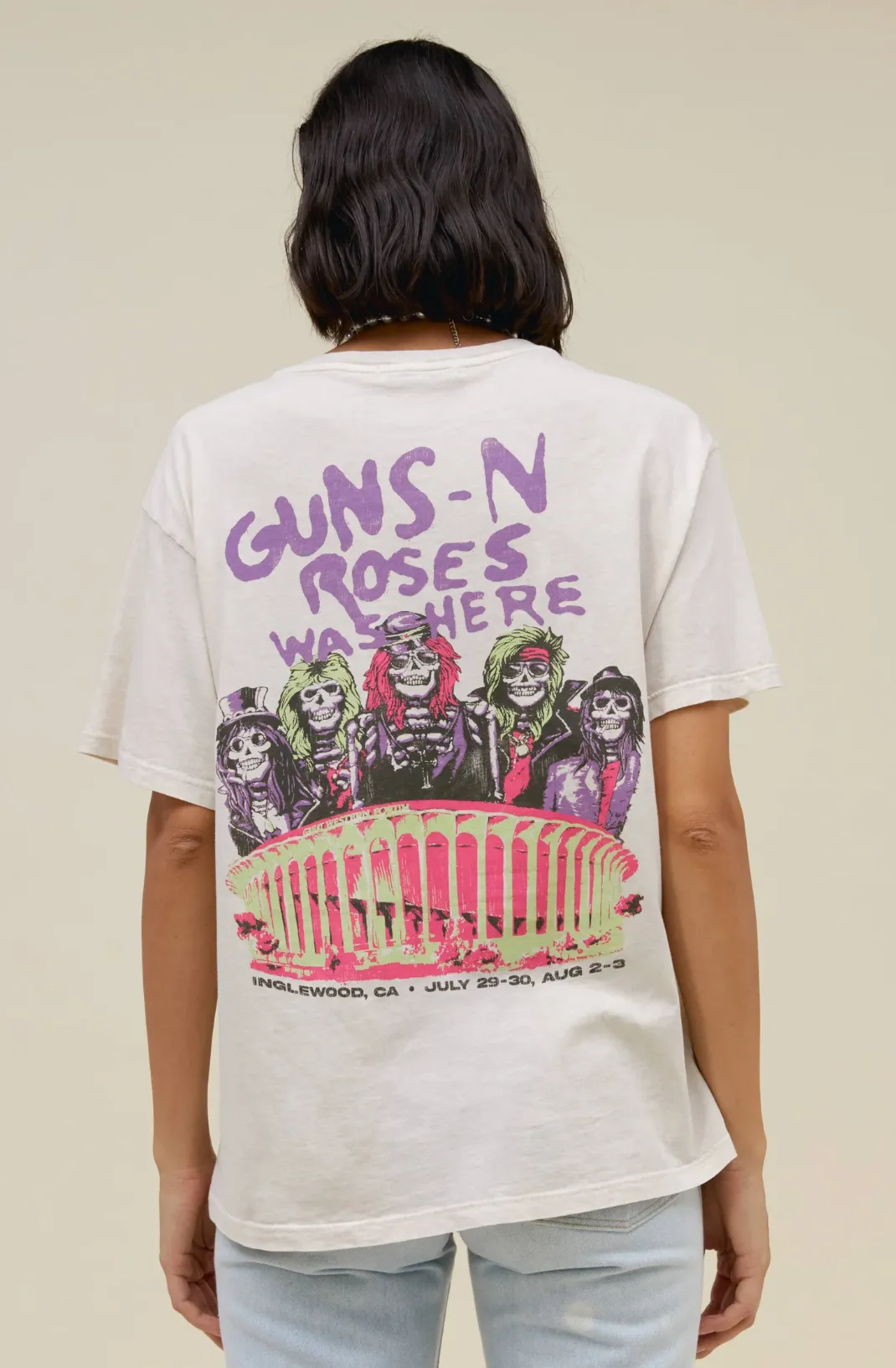 The Gun's N' Roses Was Here Tee by Daydreamer