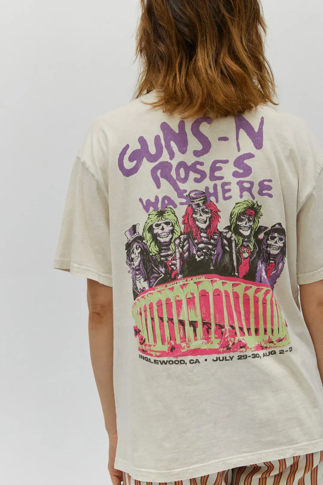 The Gun's N' Roses Was Here Tee by Daydreamer