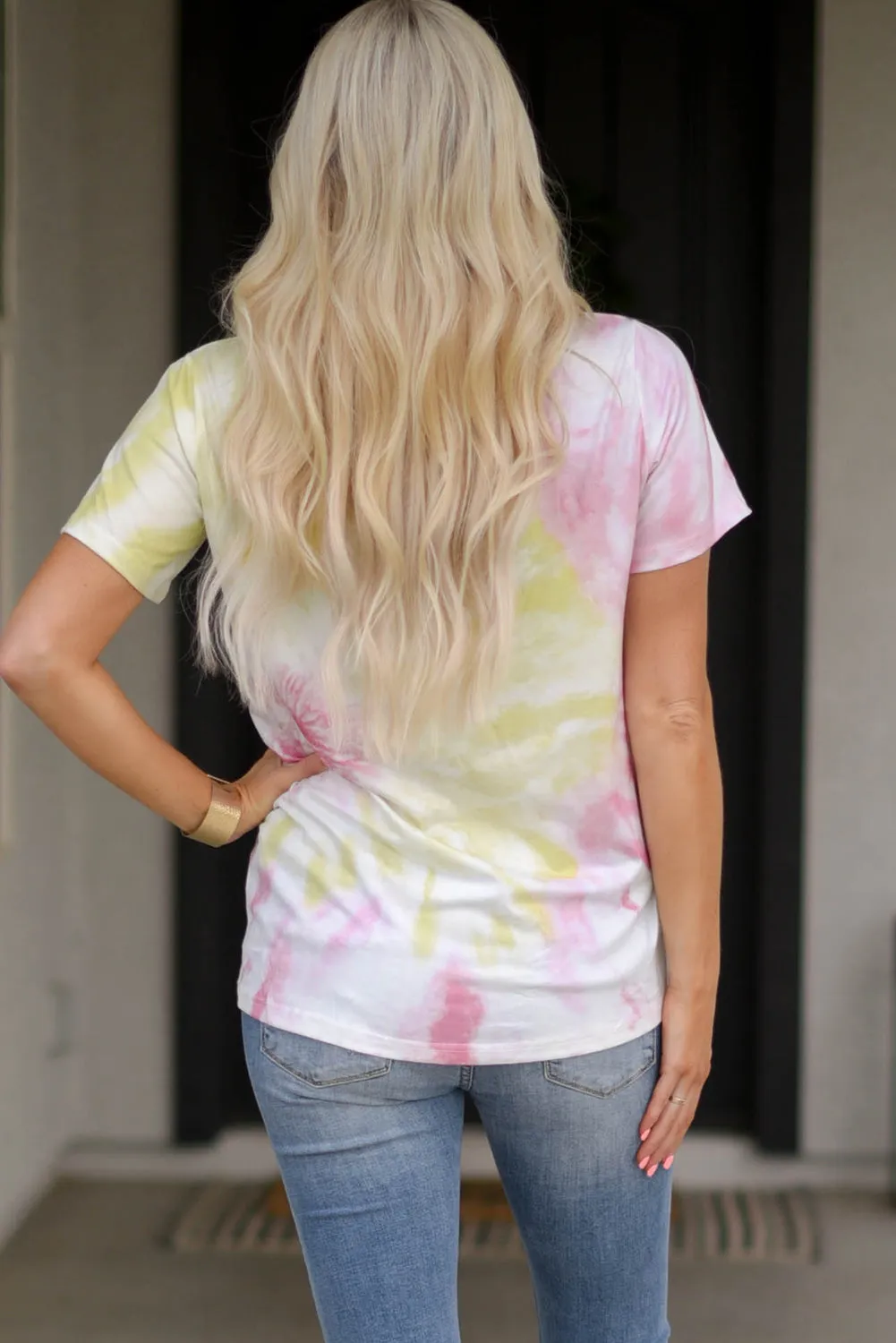 Tie-Dye COOL MOM Tee Shirt