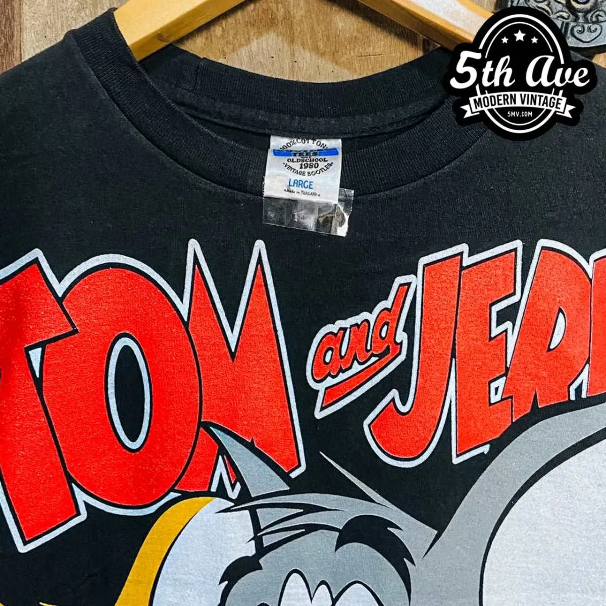 Tom and Jerry - New Vintage Animation T shirt