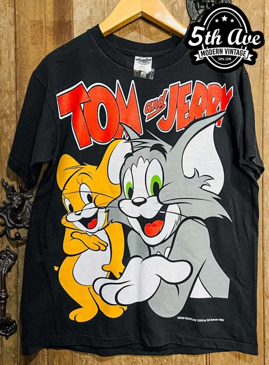 Tom and Jerry - New Vintage Animation T shirt