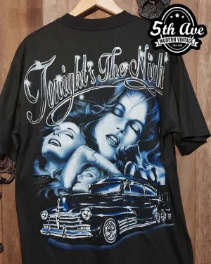 Tonight's the Night - Rollin hard lowrider low rider car culture t shirt