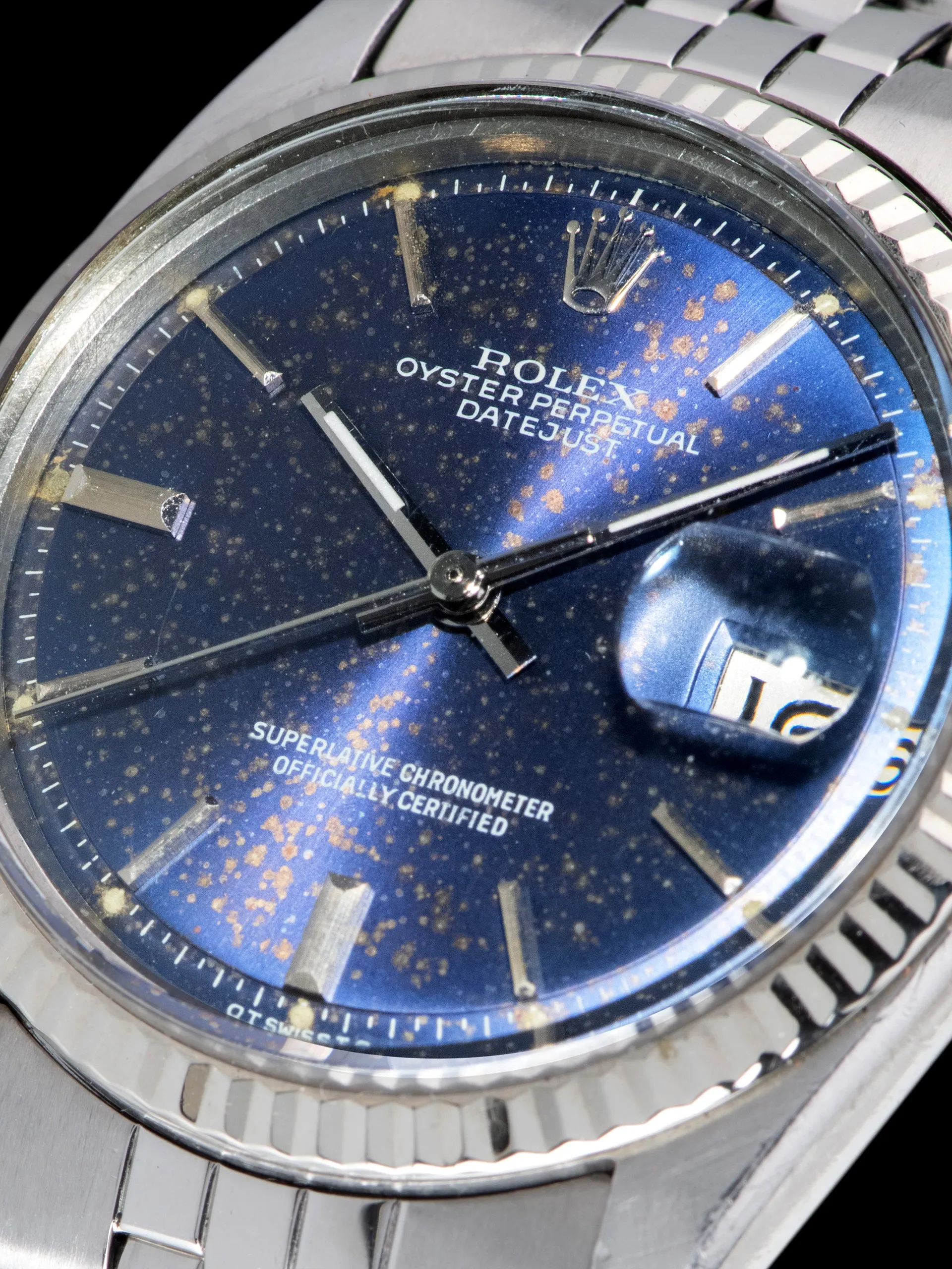 Tropical 1972 Rolex Datejust (Ref. 1601) Blue Sigma Dial