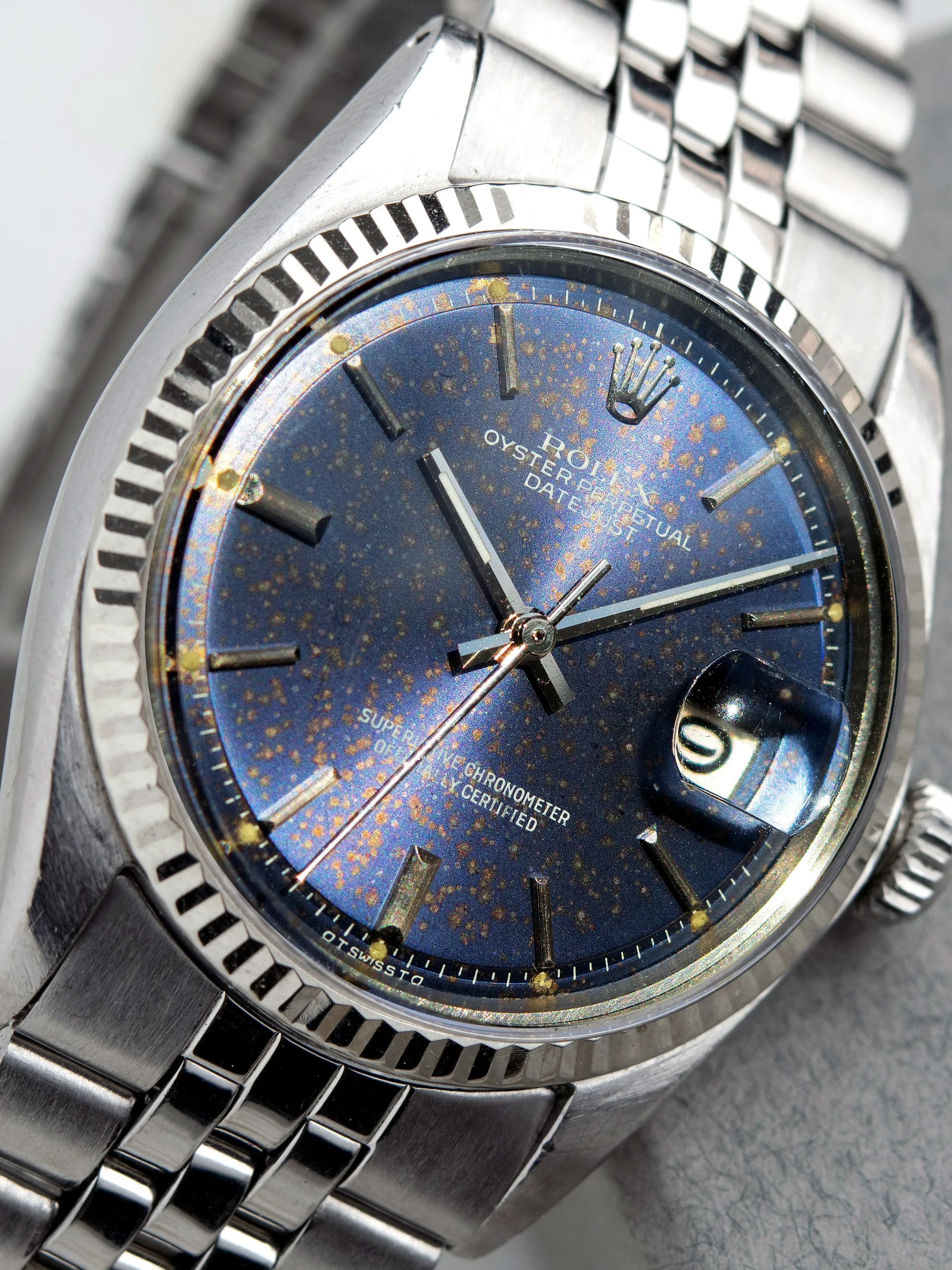 Tropical 1972 Rolex Datejust (Ref. 1601) Blue Sigma Dial