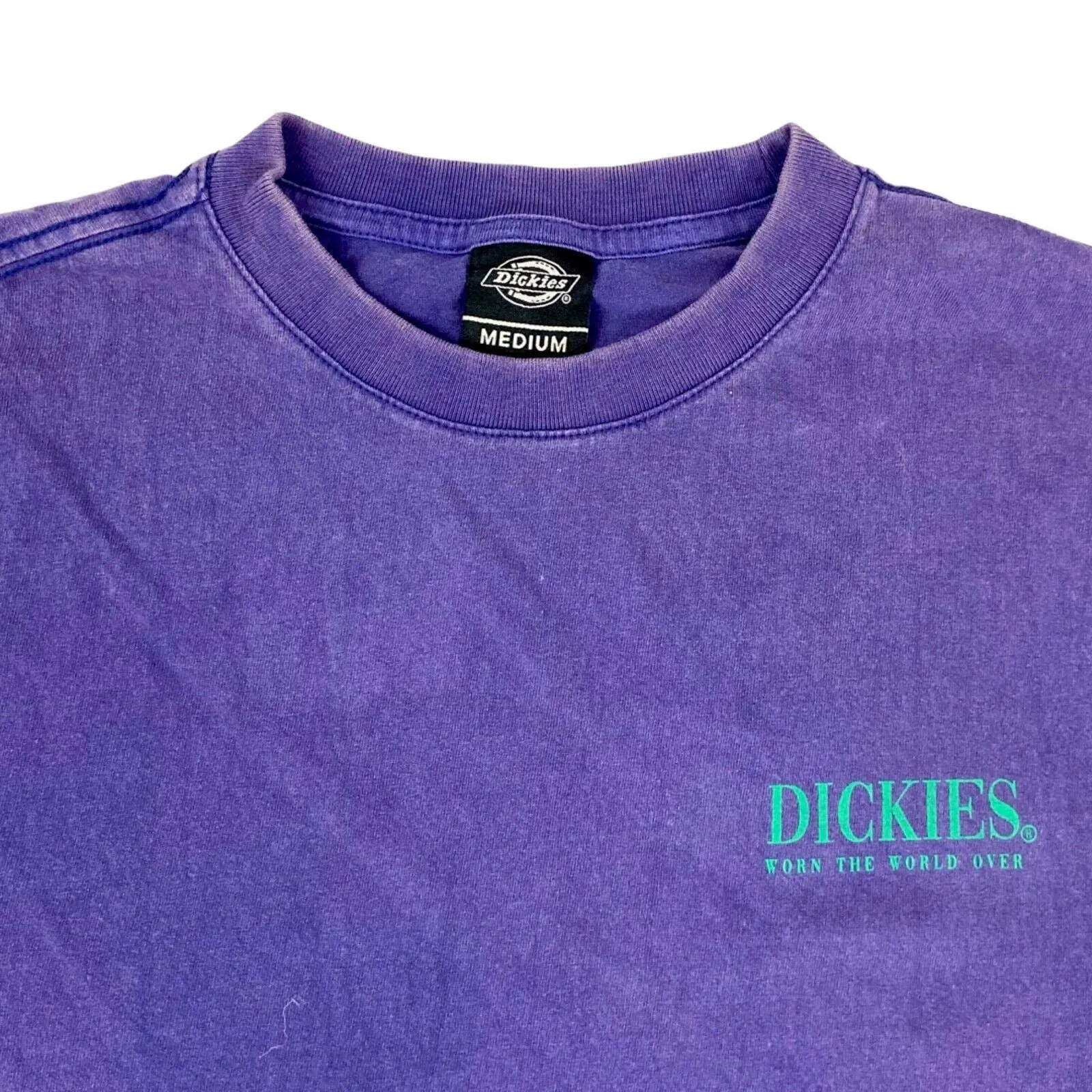 Vintage 90s 00s Purple Graphic Print Dickies T-shirt L