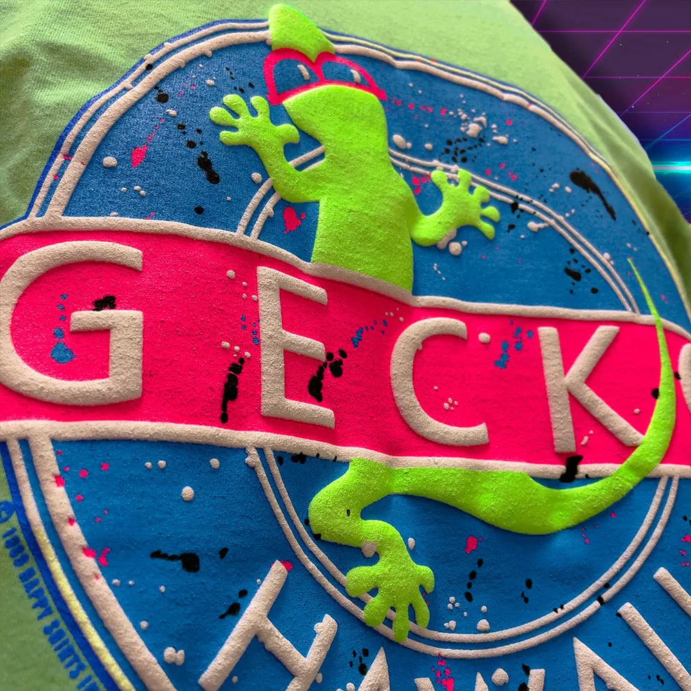 Vinyl Gecko: HYPERFLASH Green-to-Yellow