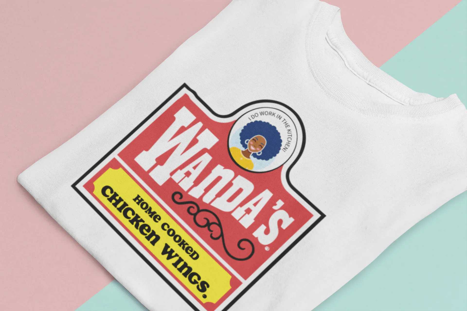 Wanda's Retro Home Cooked Chicken Wings Classic T-Shirt