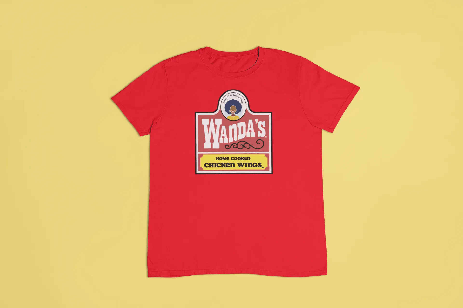 Wanda's Retro Home Cooked Chicken Wings Classic T-Shirt