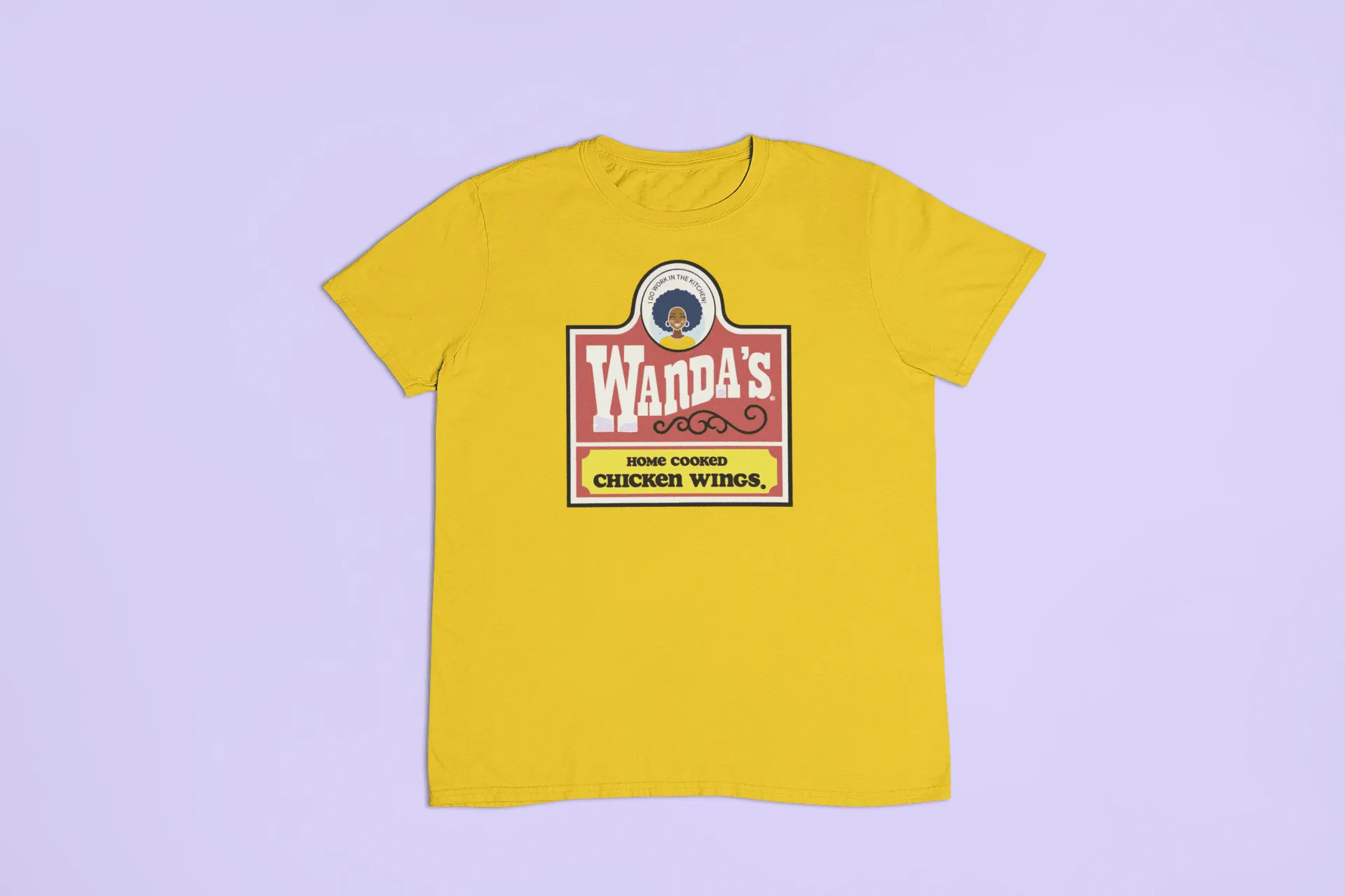 Wanda's Retro Home Cooked Chicken Wings Classic T-Shirt