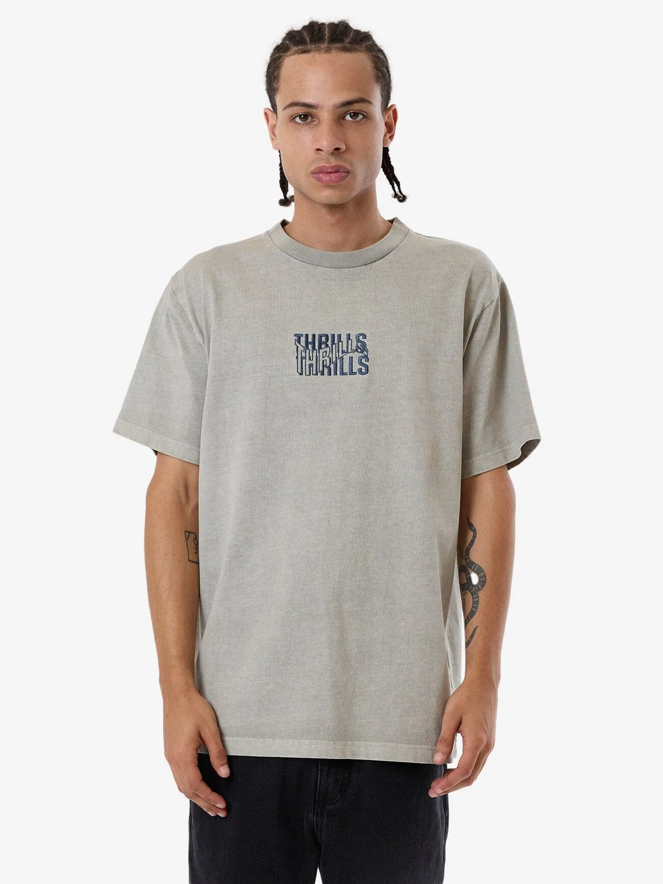 Warped State Embro Merch Fit Tee - Fog