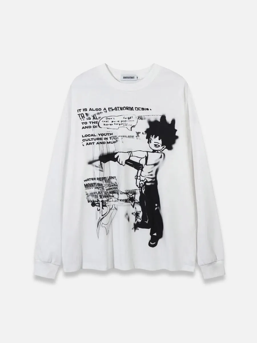 Y2K Cartoon Sweatshirt